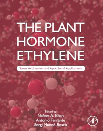 the plant hormone ethylene stress acclimation and agricultural applications 1st edition antonio ferrante