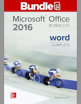 gen combo ll microsoft office word 2016 cmplt simnet office 2016 smbk word access card 1st edition randy