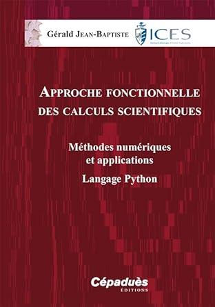 approche fonctionnelle des calculs scientifiques 1st edition jean baptiste gerald 2364935563, 978-2364935563