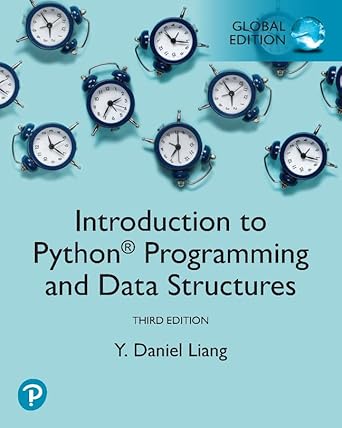 revel access card for introduction to python programming and data structures 1st edition y liang 129242415x,