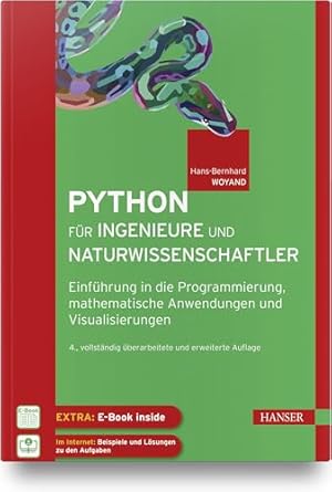 python fur ingenieure und naturwissenschaftler 1st edition hans bernhard woyand 3446464832, 978-3446464834