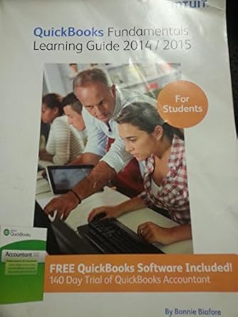 quickbooks fundamentals learning guide for students 2014/2015 1st edition bonnie biafore 0991100239,