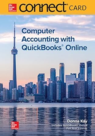connect access card for computer accounting with quickbooks online 1st edition donna kay 1260258343,