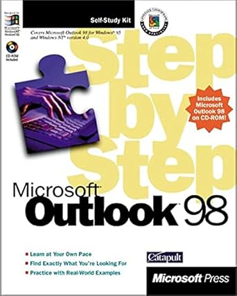 microsoft outlook 98 1st edition inc catapult 1572317175, 978-1572317178
