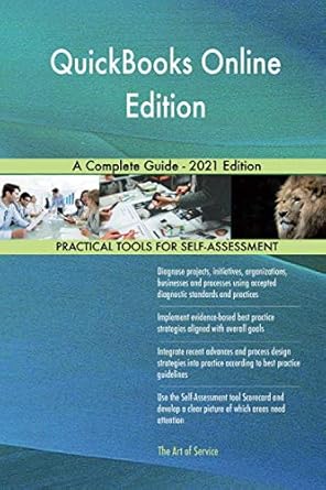 quickbooks a complete guide 2021 1st edition the art of service quickbooks online publishing 1867422824,