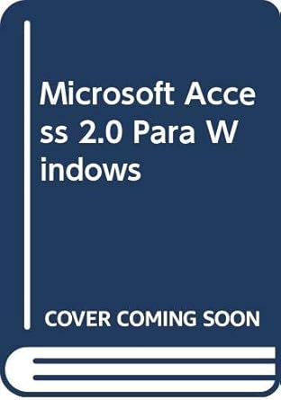microsoft access 2 0 para windows 1st edition inc catapult 8448118154, 978-8448118150