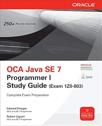 oca java se 7 programmer i study guide 1st edition edward finegan ,robert liguori 0071789421, 978-0071789424