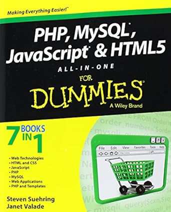 php mysql javascript and html5 all in one for dummies 1st edition steve suehring ,janet valade 111821370x,