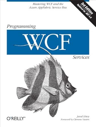 programming wcf services mastering wcf and the azure appfabric service bus 1st edition juval lowy 0596805489,