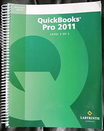 quickbooks pro 2011 level 2 1st edition trisha hakola conlon 1591363780, 978-1591363781