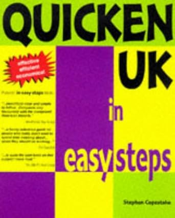 quicken uk in easy steps up to version 5 1st edition stephen copestake 1874029717, 978-1874029717