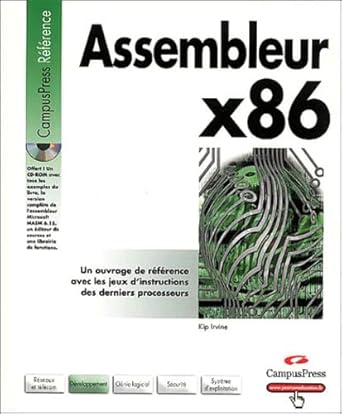assembleur x86 1st edition kip irvine 2744015342, 978-2744015342