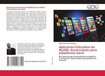 aplicacion educativa de mysql desarrollado para plataforma movil m learning para el aprendizaje de mysql