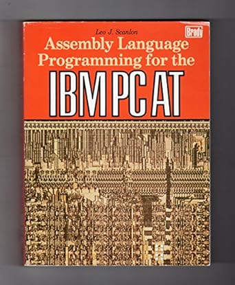 assembly language programming with the ibm pc at 1st edition leo j scanlon 0893034843, 978-0893034849