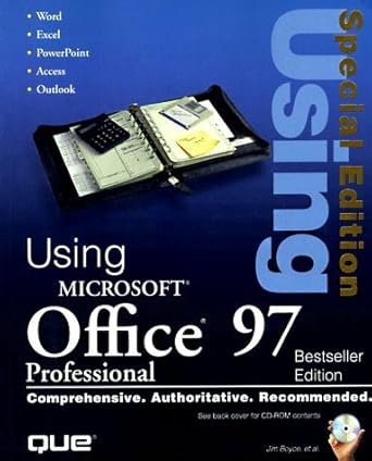 using microsoft office 97 professional best seller 1st edition jim boyce ,john green ,patrice anne rutledge