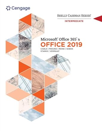 bundle shelly cashman series microsoft office 365 and office 2019 intermediate + sam 365 and 2019 assessments