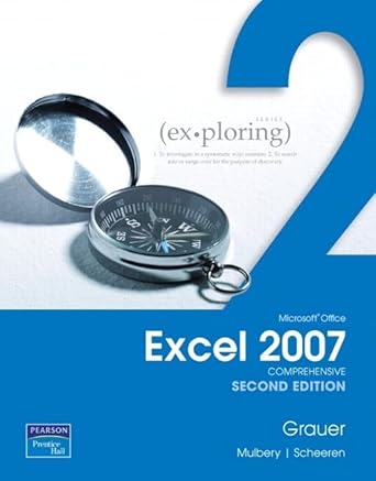 exploring microsoft office excel 2007 comprehensive value pack 1st edition robert t grauer ,keith mulbery