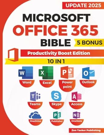 microsoft office 365 bible productivity   skyrocket efficiency with office 365 power moves streamline work