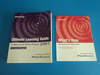 ultimate learning guide to microsoft office project 2007 1st edition dale a howard ,gary l chefetz