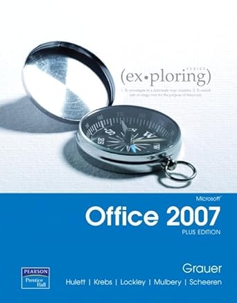 exploring microsoft office 2007   value pack 1st edition robert t grauer ,michelle hulett ,cynthia krebs