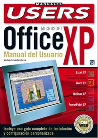 microsoft office xp manual del usuario manuales users en espanol / spanish 1st edition carlos fernandez