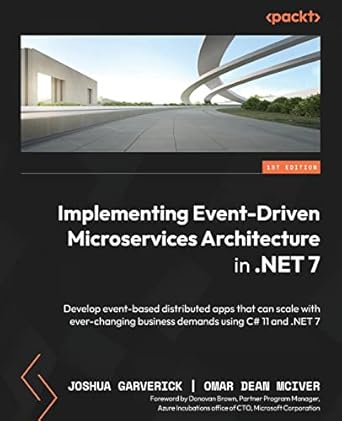 implementing event driven microservices architecture in net 7 develop event based distributed apps that can
