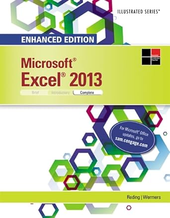 microsoft excel 2013 complete 1st edition elizabeth reding ,lynn wermers 1305501241, 978-1305501249