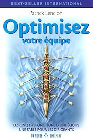 optimisez votre equipe 1st edition patrick lencioni 2892256038, 978-2892256031