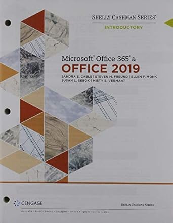 bundle shelly cashman series microsoft office 365 and office 2019 introductory loose leaf version +