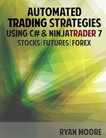 automated trading strategies using c# and ninjatrader 7 an introduction for net developers 1st edition ryan m