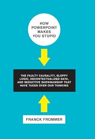 how powerpoint makes you stupid the faulty causality sloppy logic decontextualized data and seductive