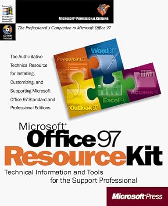 microsoft office 97 resource kit 1st edition microsoft press ,microsoft corporation 1572313293, 978-1572313293