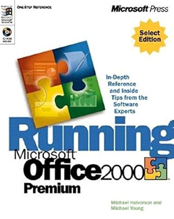 running microsoft office 2000 premium 1st edition michael halvorson ,michael young ,micheal j young