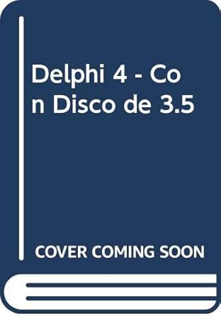 delphi 4 con disco de 3 5 1st edition victor moral 8483221519, 978-8483221518