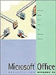 microsoft office projects for windows 1995 1st edition philip a koneman 0805327495, 978-0805327496
