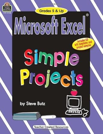 microsoft excel simple projects challenging 1st edition steve butz 1576907341, 978-1576907344