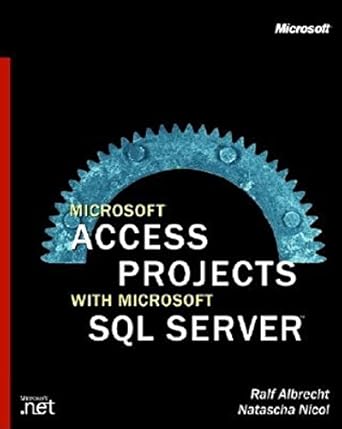 microsoft access projects with microsoft sql server 1st edition natasha nicols ,ralf albrecht ,dr natasha