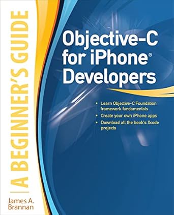 objective c for iphone developers a beginners guide 1st edition james a brannan 0071703284, 978-0071703284