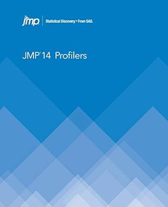 jmp 14 profilers 1st edition sas institute 1635265258, 978-1635265255