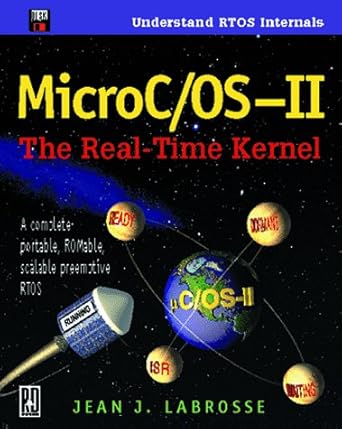 microc/os ii the real time kernel 1st edition jean j labrosse 0879305436, 978-0879305437