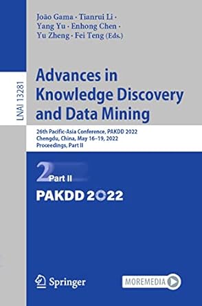 advances in knowledge discovery and data mining 26th pacific asia conference pakdd 2022 chengdu china may 16