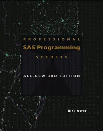 professional sas programming secrets 1st edition rick aster 1891957139, 978-1891957130