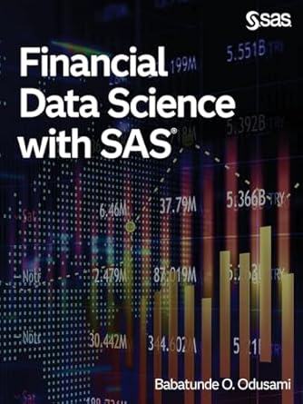 financial data science with sas 1st edition babatunde o odusami 1685800130, 978-1685800130