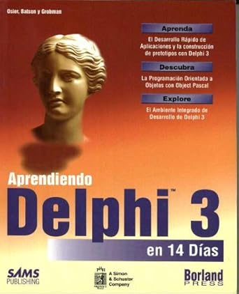 aprendiendo delphi 3 1st edition dan osier ,steve grobman ,steve batson 9701700422, 978-9701700426