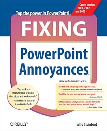 fixing powerpoint annoyances how to fix the most annoying things about your favorite presentation program 1st