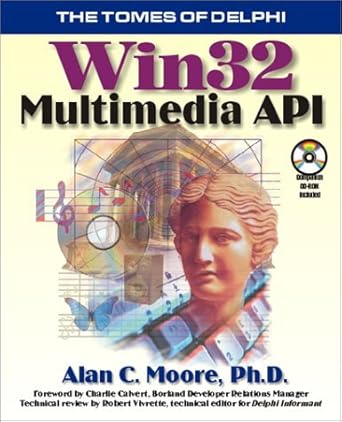 win 32 multimedia api 1st edition alan c moore 1556226667, 978-1556226663