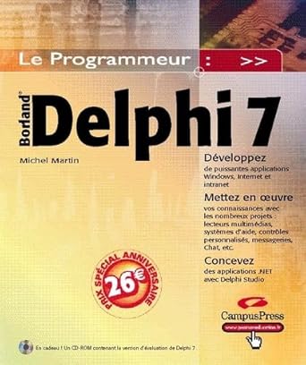 delphi 7 1st edition michel martin 274401558x, 978-2744015588