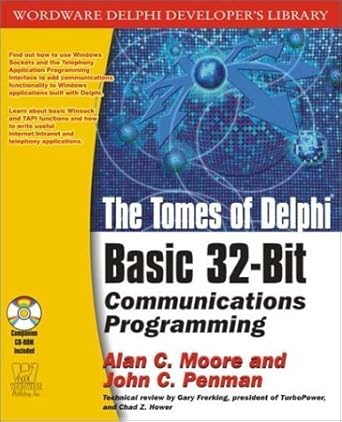 the tomes of delphi basic 32 bit 1st edition alan c moore 1556227523, 978-1556227523
