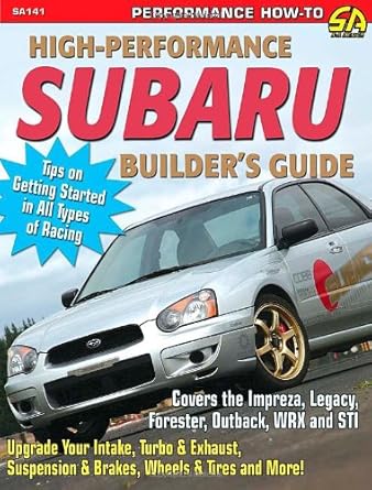 high performance subaru builders guide 1st edition jeff zurschmeide 1932494510, 978-1932494518