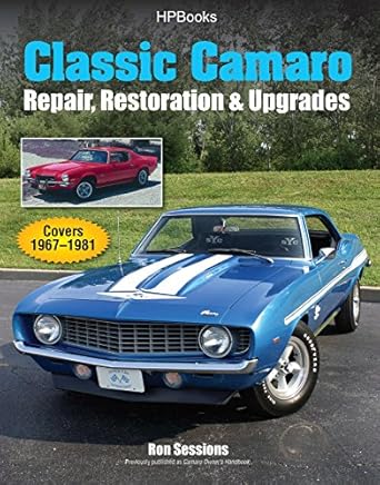 classic camaro hp1564 repair restoration and upgrades 1st edition ron sessions 1557885648, 978-1557885647